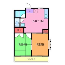 エスペランサ　Aの物件間取画像